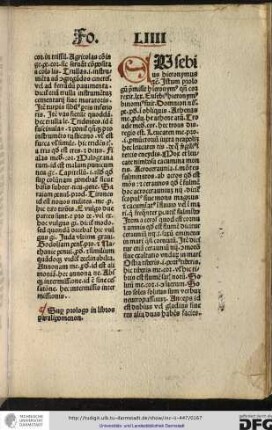 Eusebius Hieronymus etc. Istum prologum premisit Hieronymus quando correxit...
