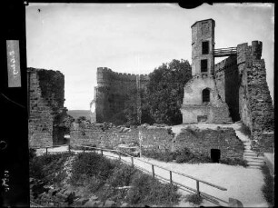 Dilsberg Burgruine - Ansicht von Osten