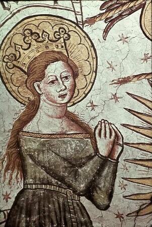 Die heilige Veronika, Verkündigung und Geburt Christi sowie verschiedene Propheten