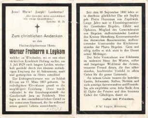 Leykam, Werner (Freiherr von Leykam)