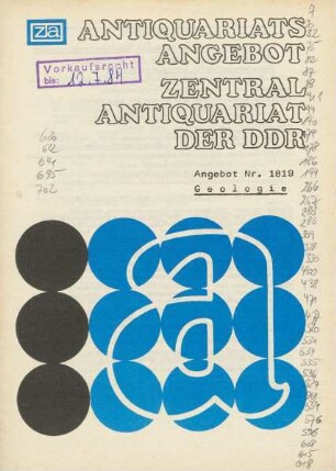 Nr. 1819: Geologie
