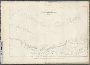 Stromkarte der Elbe. Sect. I. : Ober-Marschachter Wärder. Nieder-Marschachter Wärder. Geesthacht.