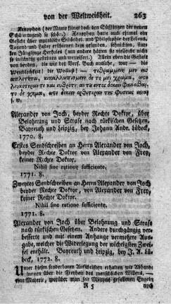 Ueber Belohnung und Strafen nach türkischen Gesetzen.