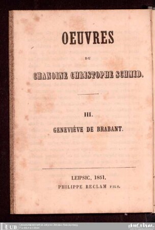 3: Genevieve de Brabant