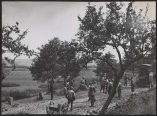 Baustelle der Reichsautobahn zwischen Schlüchtern und Fulda