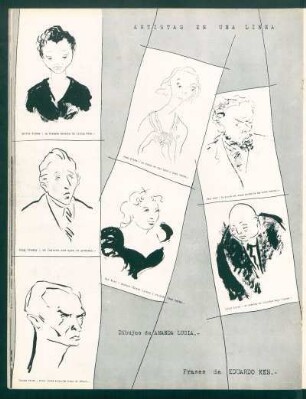 Artistas en una línea