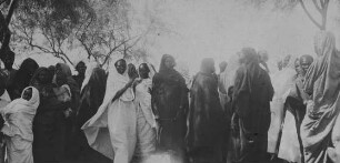 Personengruppe in Renk [Reise nach dem Sudan, Band 1]