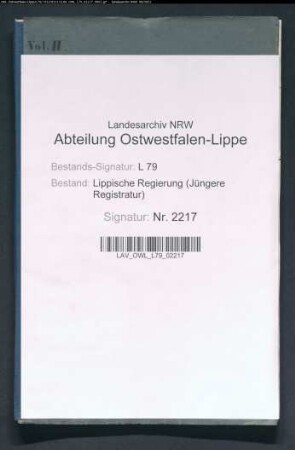 Einrichtung von Hypothekenbüchern