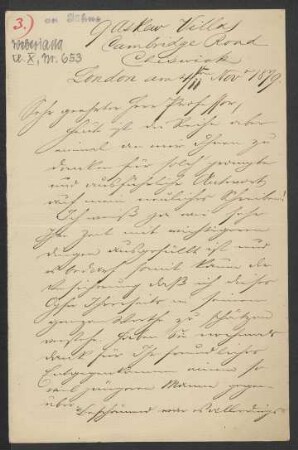 Brief an Friedrich Wilhelm Jähns : 04.11.1879-11.11.1879