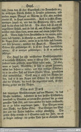 Ebbe und Fluth