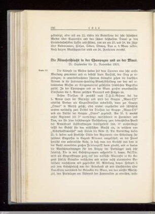 Die Abwehrschlacht in der Champagne und an der Maas