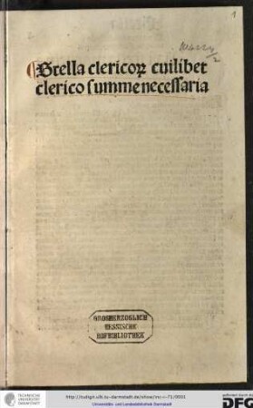 Stella clericorum cuilibet clerico summe necessaria