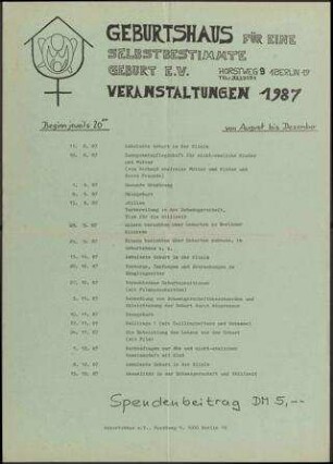 Geburtshaus für eine selbstbestimmte Geburt
