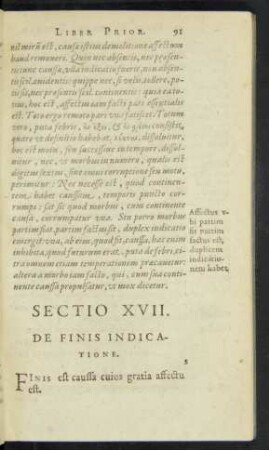 Sectio XVII.