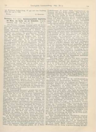 153-156 [Rezension] Baumann, Julius, Realwissenschaftliche Begründung der Moral des Rechts und der Gotteslehre