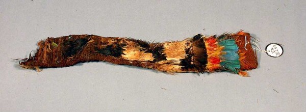 Feather fabric (fragment)