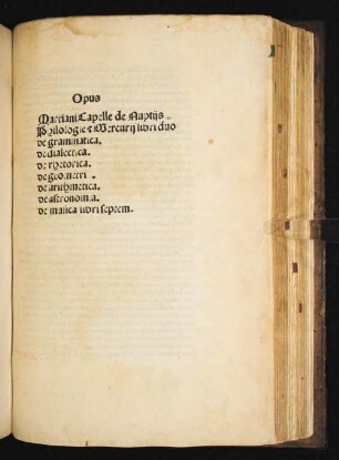 De nuptiis Philologiae et Mercurii