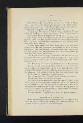 8. Sonnabend, den 18. November 1905.