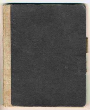 Skizzenheft von Georg Maria Eckert