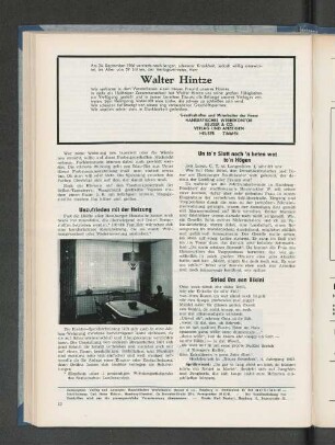 Walter Hintze †
