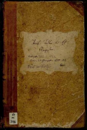Taufregister I 1803-1833 Eheregister I 1808-1833 Totenregister I 1808-1833