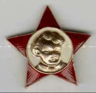 Pionierorganisation W. I. Lenin, Oktoberkinder, Mitgliedsabzeichen