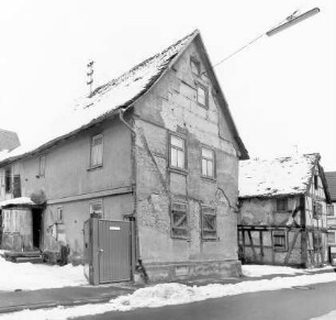 Fachwerkwohnhaus; Nidda, Zum Kreuz 14