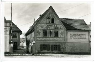 Kötzschenbroda. Kleines Kuffenhaus - Altkötzschenbrodaer Weinstuben