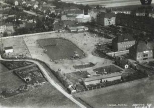 Freibad in Lindenthal bei Leipzig : Blickrichtung Südosten