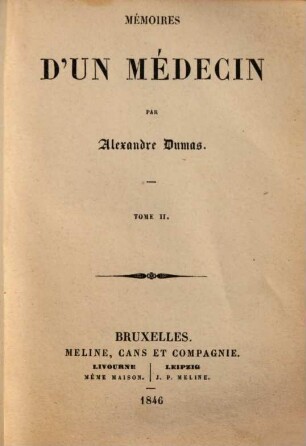Mémoires d'un médecin, 2