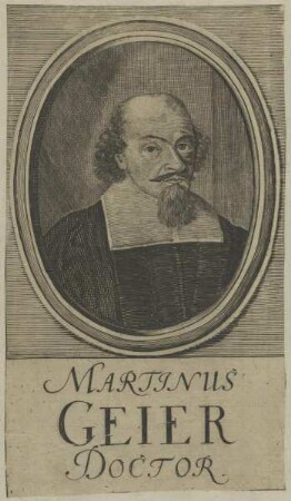 Bildnis des Martinus Geier