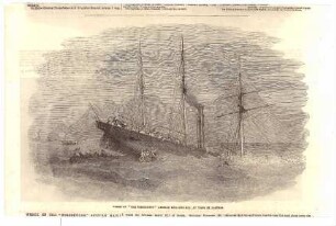 Wreck of The "Forerunner" African Mail-Steamer, at Point St. Lorenzo