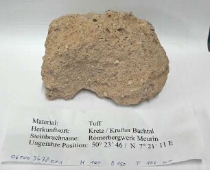 Vulkanischer Tuff
