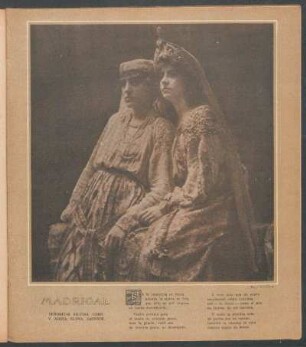 Señoritas Silvina Cobo y María Elena Saguier - [Fotografía] : Madrigal