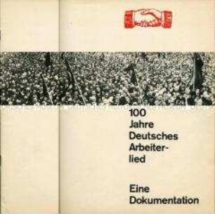 Schallplatten-Doppelalbum mit Musik der deutschen Arbeiterbewegung, Textbeilage