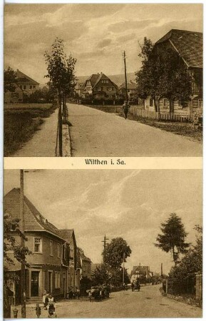 Wilthen. Blick auf Wilthen