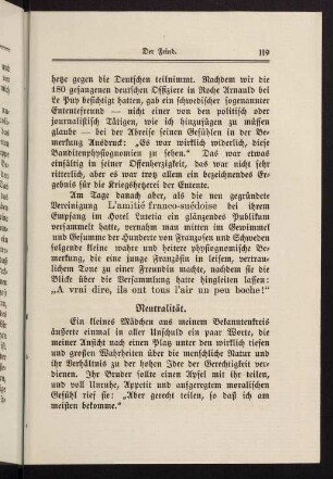 119-128, Neutralität