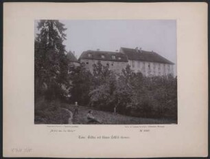 Tann: Gelbes und blaues Schloß (Nordseite).