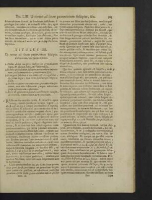 Titulus LIII. - LXXVII.