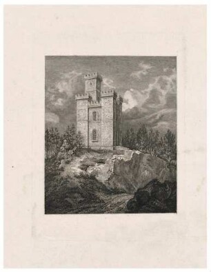 Das Belvedere von Johann Gottlob von Quandt auf der "Schönen Höhe" oberhalb von Dittersbach (Dittersbach-Dürrröhrsdorf)