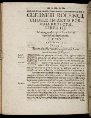 Liber III. [...] opera seu effectus operationum proponit.