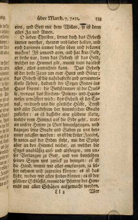 533-537, O lieben Christen, lernet doch das Gebeth ...