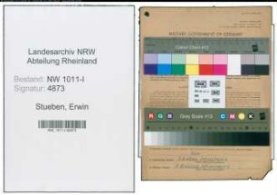 Entnazifizierung Erwin Stueben , geb. 08.01.1912 (Strassenbahnfahrer)