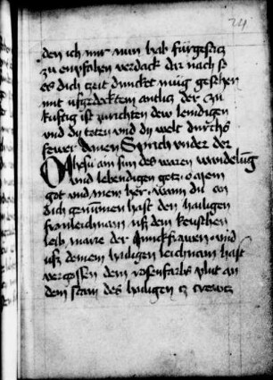 Gebet zur Wandlung