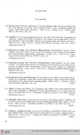 IX. Mexiko (Nr. 222-236)