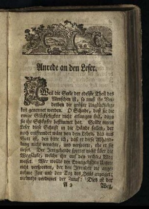 Anrede an den Leser