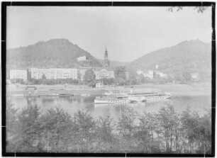 Bad Schandau. Dampfer "Leipzig"
