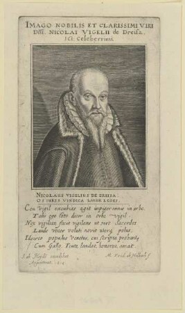 Bildnis des Nicolaus Vigelius