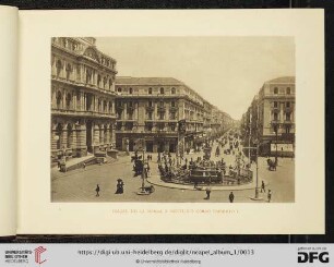 5. Piazza della Borsa e Rettifilo Corso Umberto I.