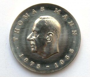 5-Mark-Stück zum 100. Geburtstag von Thomas Mann